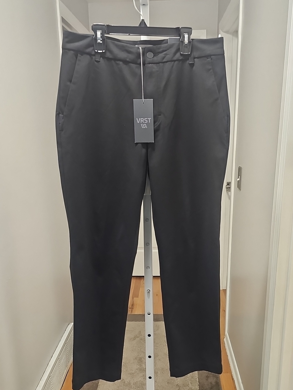 VRST Men’s Black Tailored Dress Pants